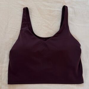 Aerie Offline Dark Purple Workout Top